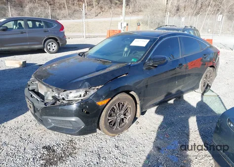 2016 Honda Civic Lx from USA, damaged, VIN 19XFC2F56GE239022